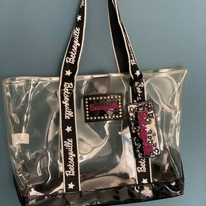 Betsey Johnson See-Thru Beach Bag